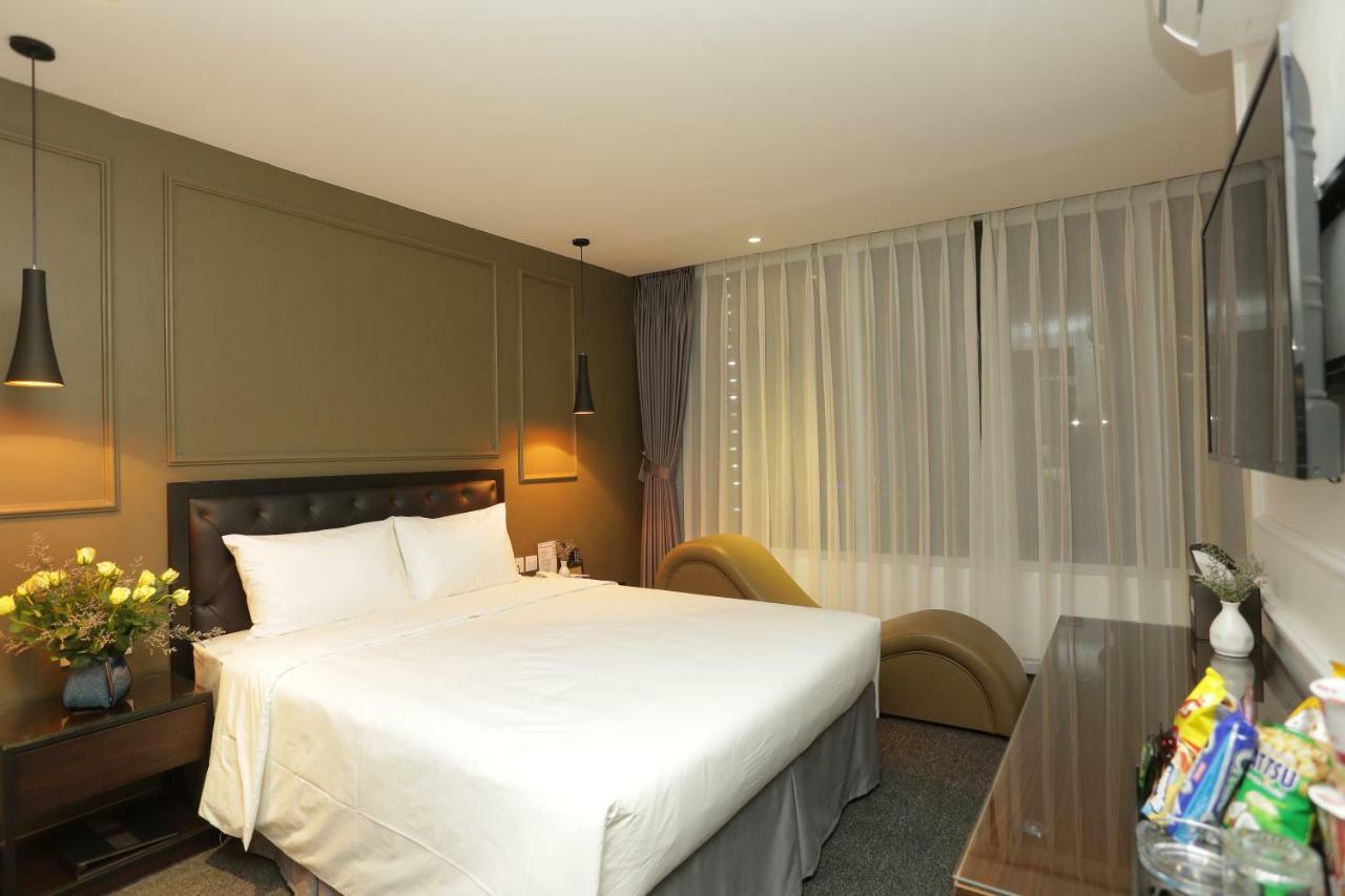 Adeline Hotel Hanoi Bagian luar foto