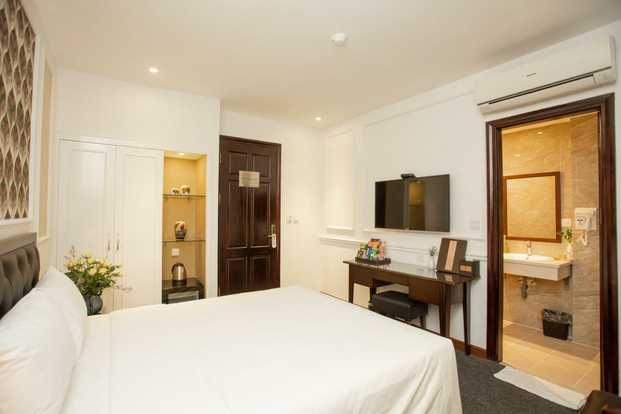 Adeline Hotel Hanoi Bagian luar foto