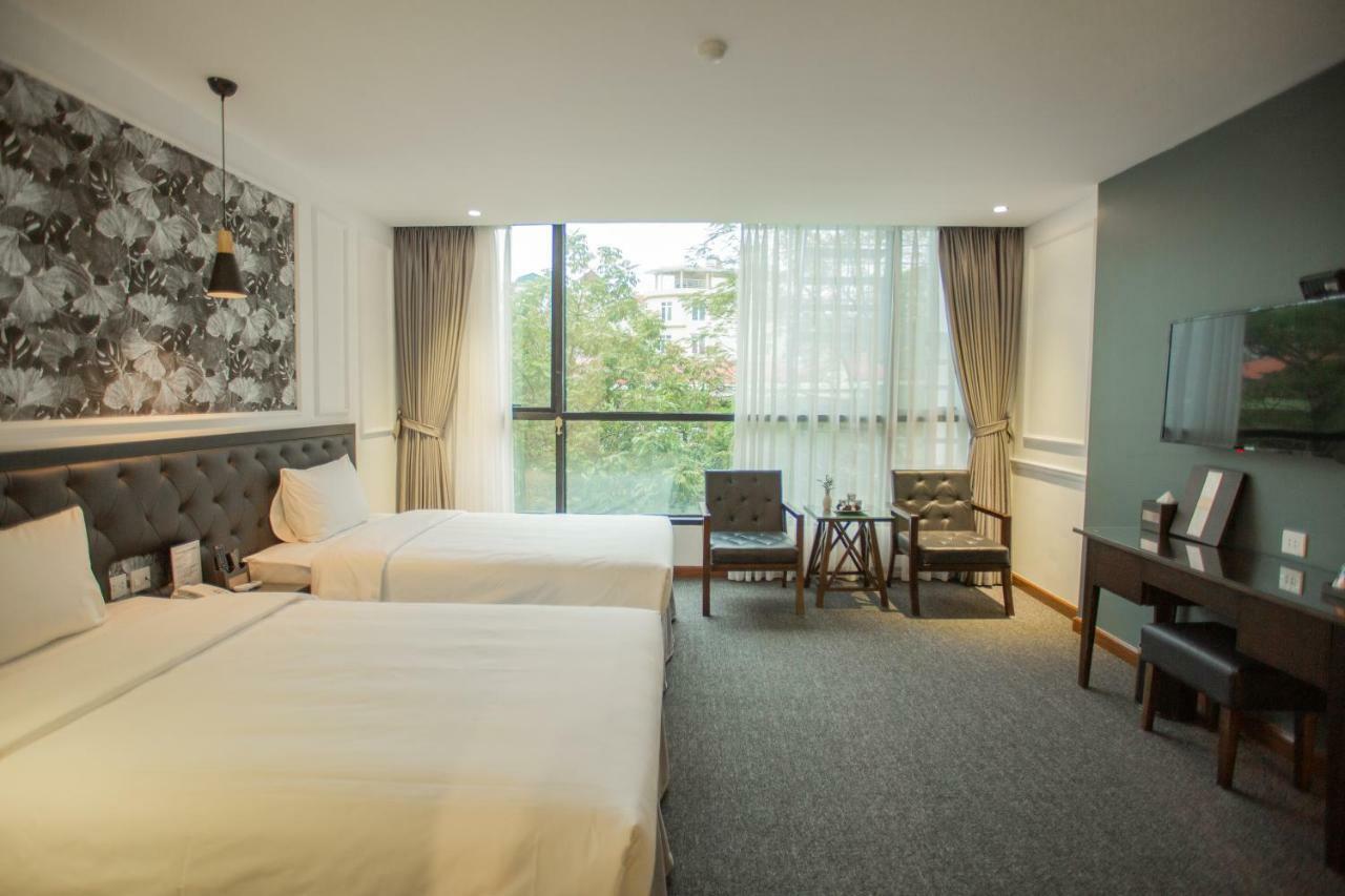 Adeline Hotel Hanoi Bagian luar foto
