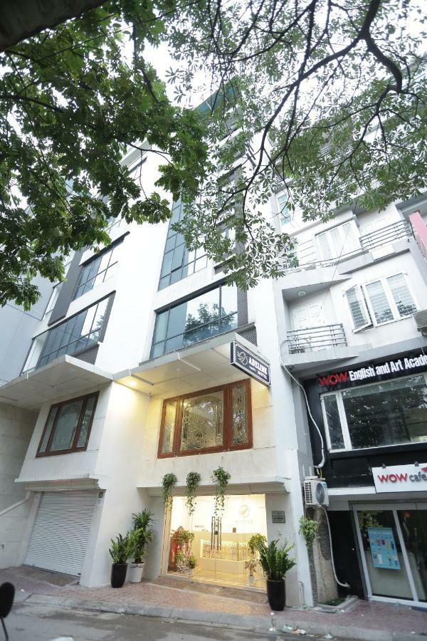 Adeline Hotel Hanoi Bagian luar foto