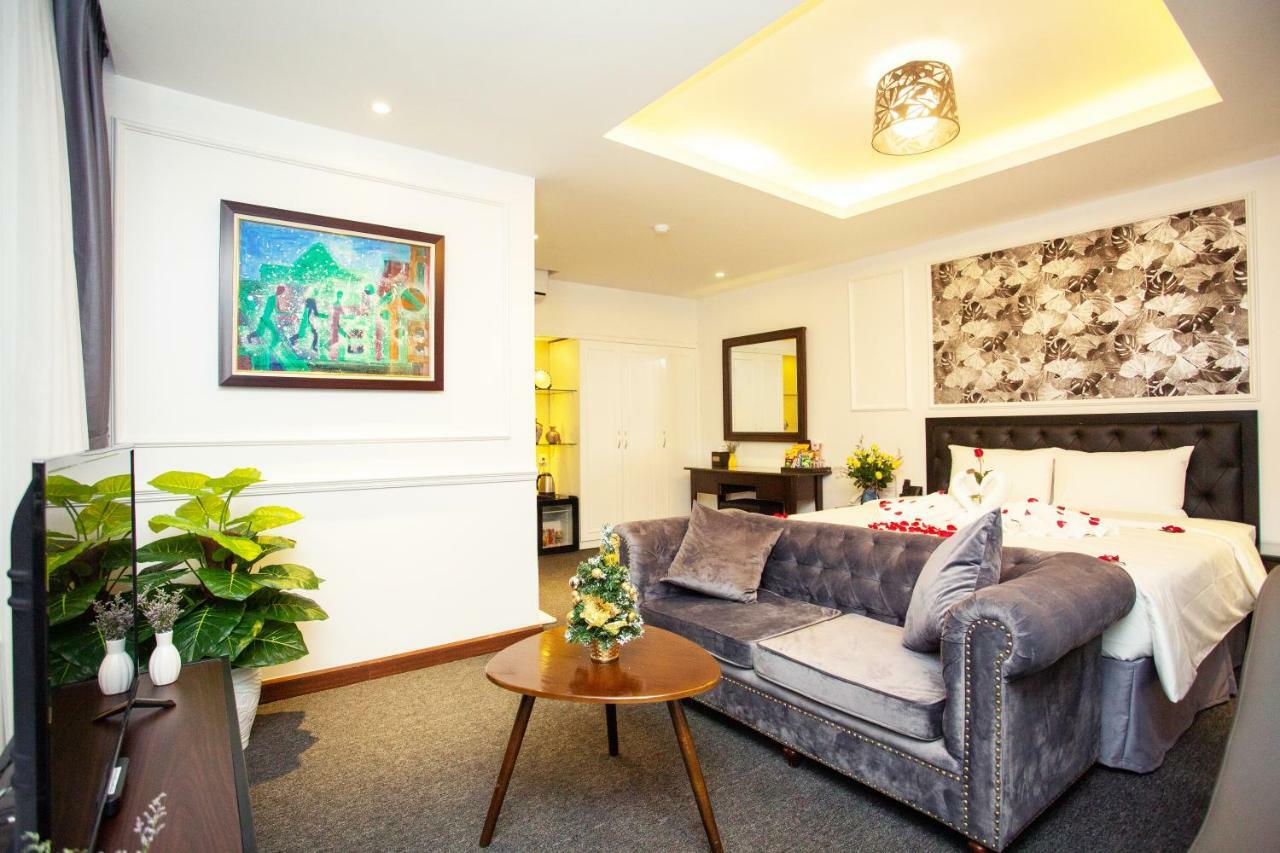 Adeline Hotel Hanoi Bagian luar foto
